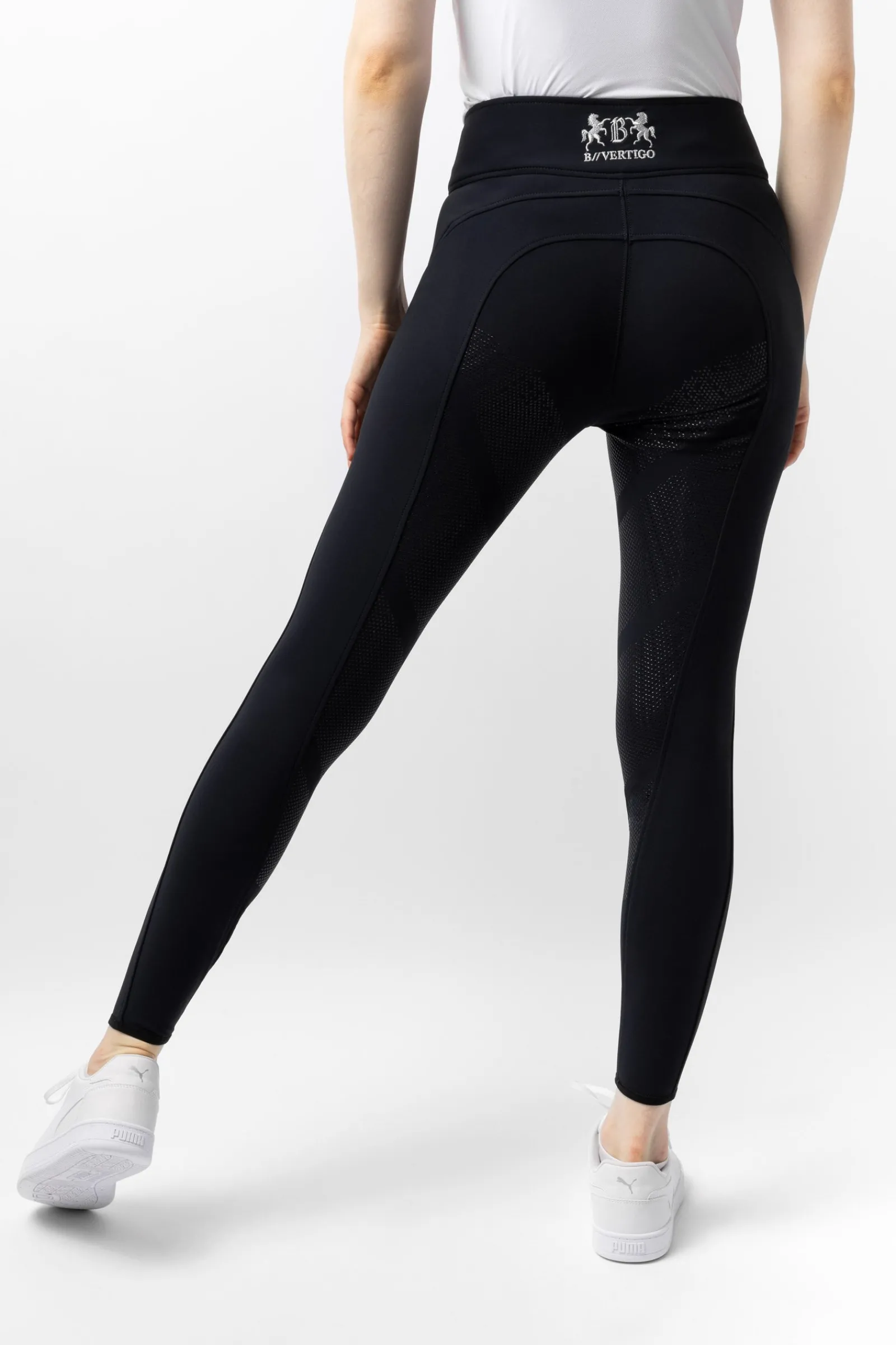 B Vertigo Justine Damen Thermoreithose mit Vollbesatz und Silikon Grip*Damen Thermoreithosen Und -Reitleggins Für Damen
