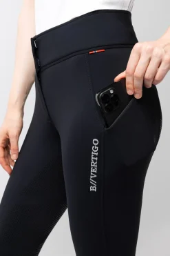 B Vertigo Justine Damen Thermoreithose mit Vollbesatz und Silikon Grip*Damen Thermoreithosen Und -Reitleggins Für Damen