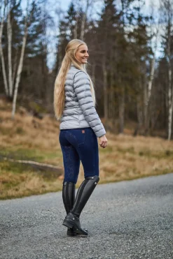Horze Kacy Damen Jeans Thermoreithose mit Vollbesatz*Damen Thermoreithosen Und -Reitleggins Für Damen
