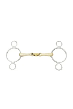 Kavalkade KavalBit 3-Ring Gebiss, doppelt gebrochen* 3-Ring-Gebisse