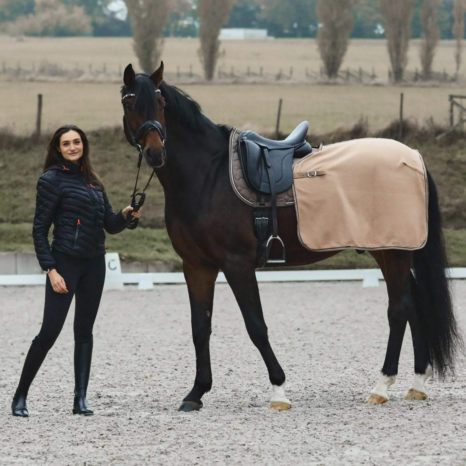Horze Kiel Fleece Nierendecke* Reit- & Nierendecken