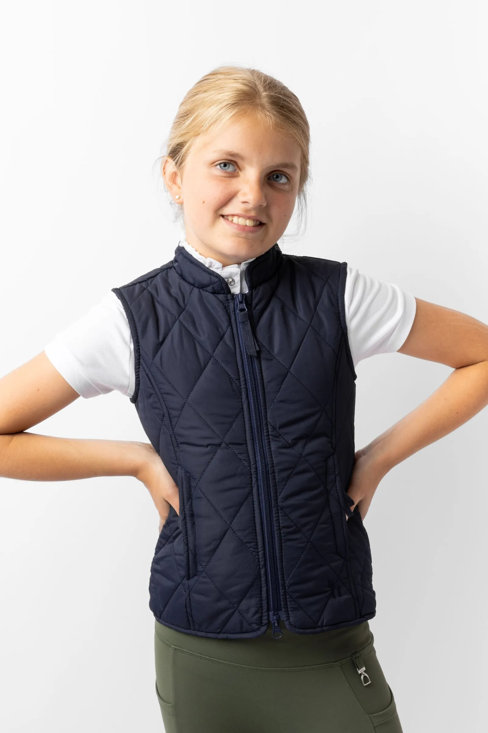 Horze Kinder klassische Steppreitweste*Kinder Jacken & Westen Für Kinder