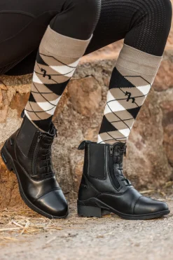 Horze Kingston Damen Reitstiefeletten mit doppeltem Reißverschluss* Reitstiefeletten