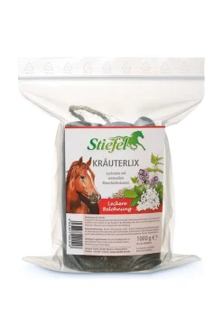 Stiefel Kräuterlix Leckstein, 1kg* Ergänzungsfuttermittel Für Pferde