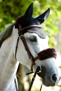 Kentucky Horsewear Lammfell Überzug für den Nasenriemen* Trensen-Zubehör