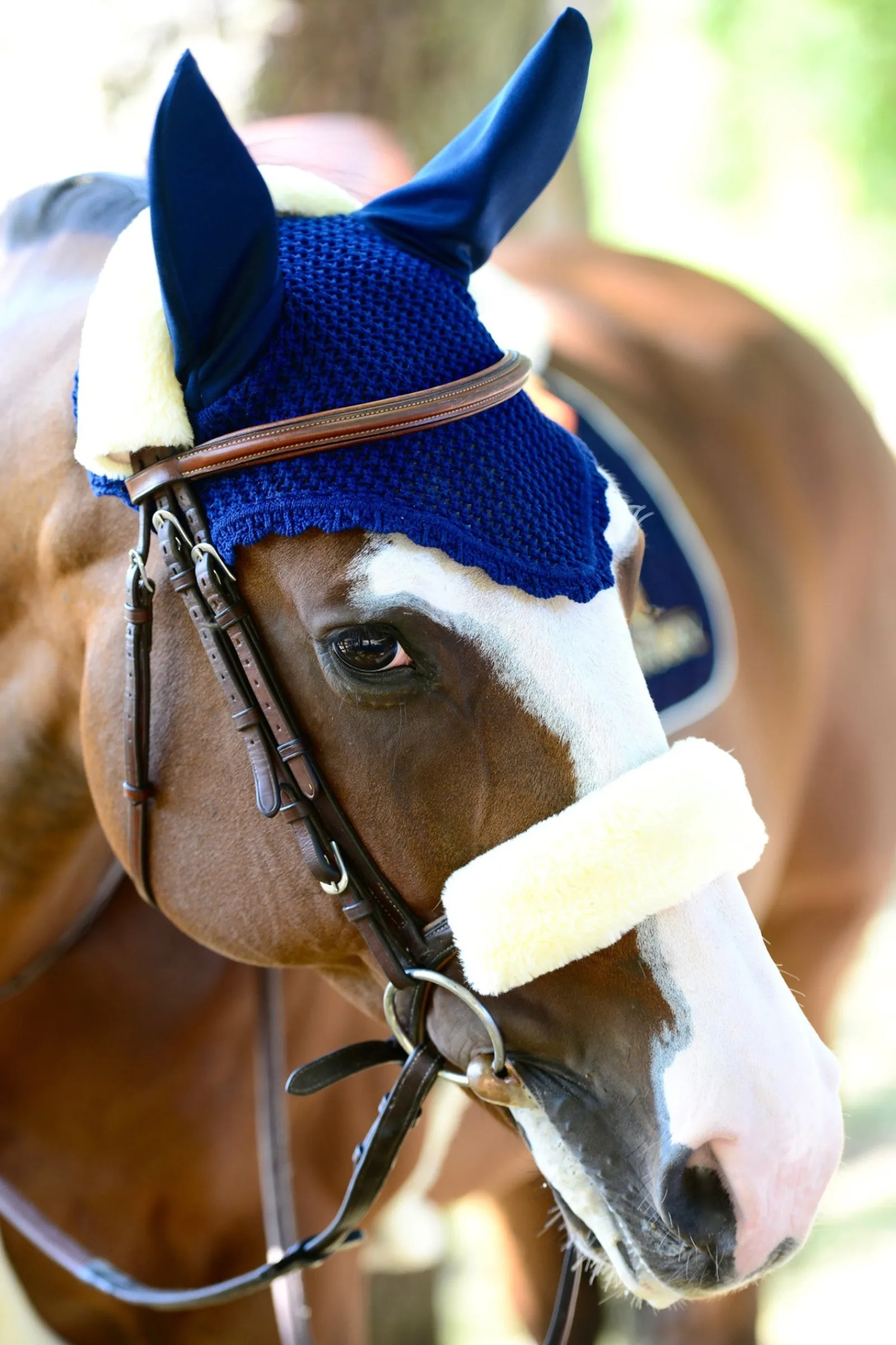 Kentucky Horsewear Lammfell Überzug für den Nasenriemen* Trensen-Zubehör