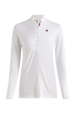 Tommy Hilfiger Equestrian Langarm-Turniershirt*Damen Shirts & Polos Für Damen