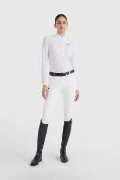 Tommy Hilfiger Equestrian Langarm-Turniershirt*Damen Shirts & Polos Für Damen