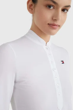 Tommy Hilfiger Equestrian Langarm-Turniershirt*Damen Shirts & Polos Für Damen