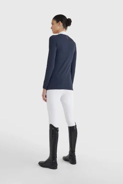 Tommy Hilfiger Equestrian Langarm-Turniershirt*Damen Shirts & Polos Für Damen