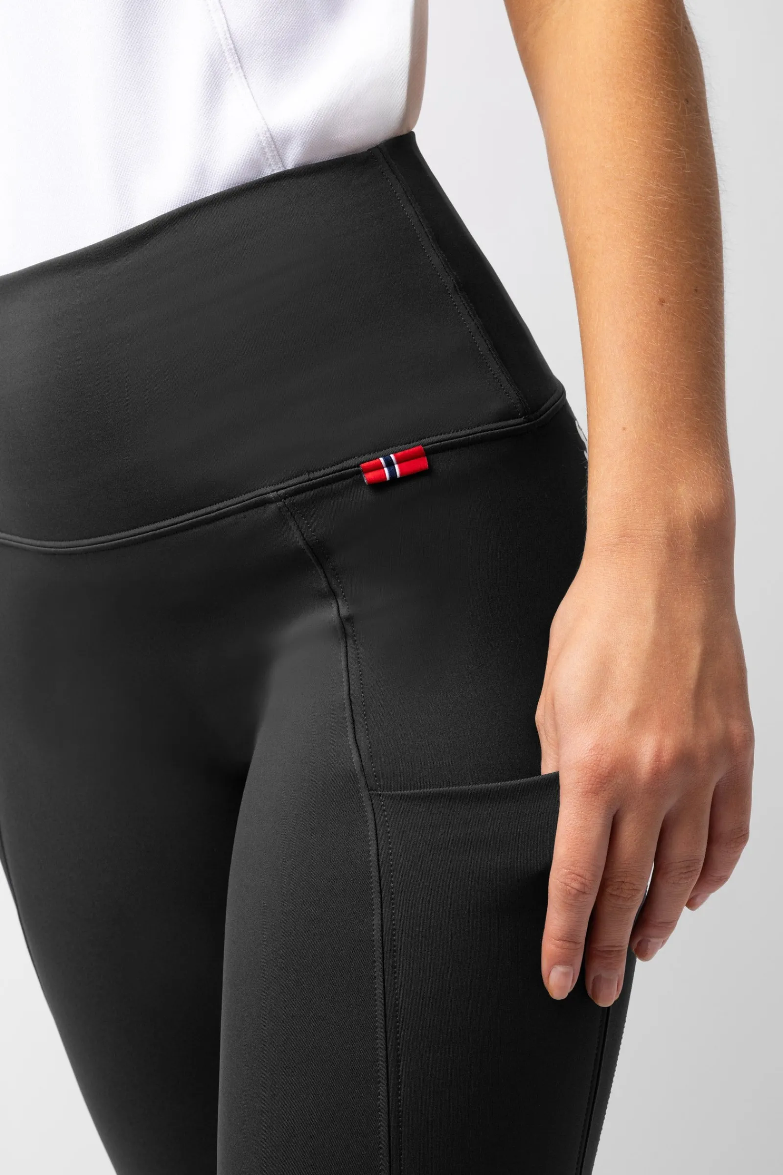 B Vertigo Lara Damen Reitleggings mit Vollbesatz mit hohem Bund*Damen Reitleggings Für Damen