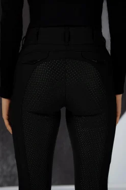 Pikeur Laure Damen Highwaist Reithose mit Vollbesatz*Damen Thermoreithosen Und -Reitleggins Für Damen