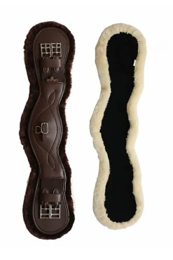 Kentucky Horsewear Lederkurzgurt Sheepskin Dressage* Sattelgurte