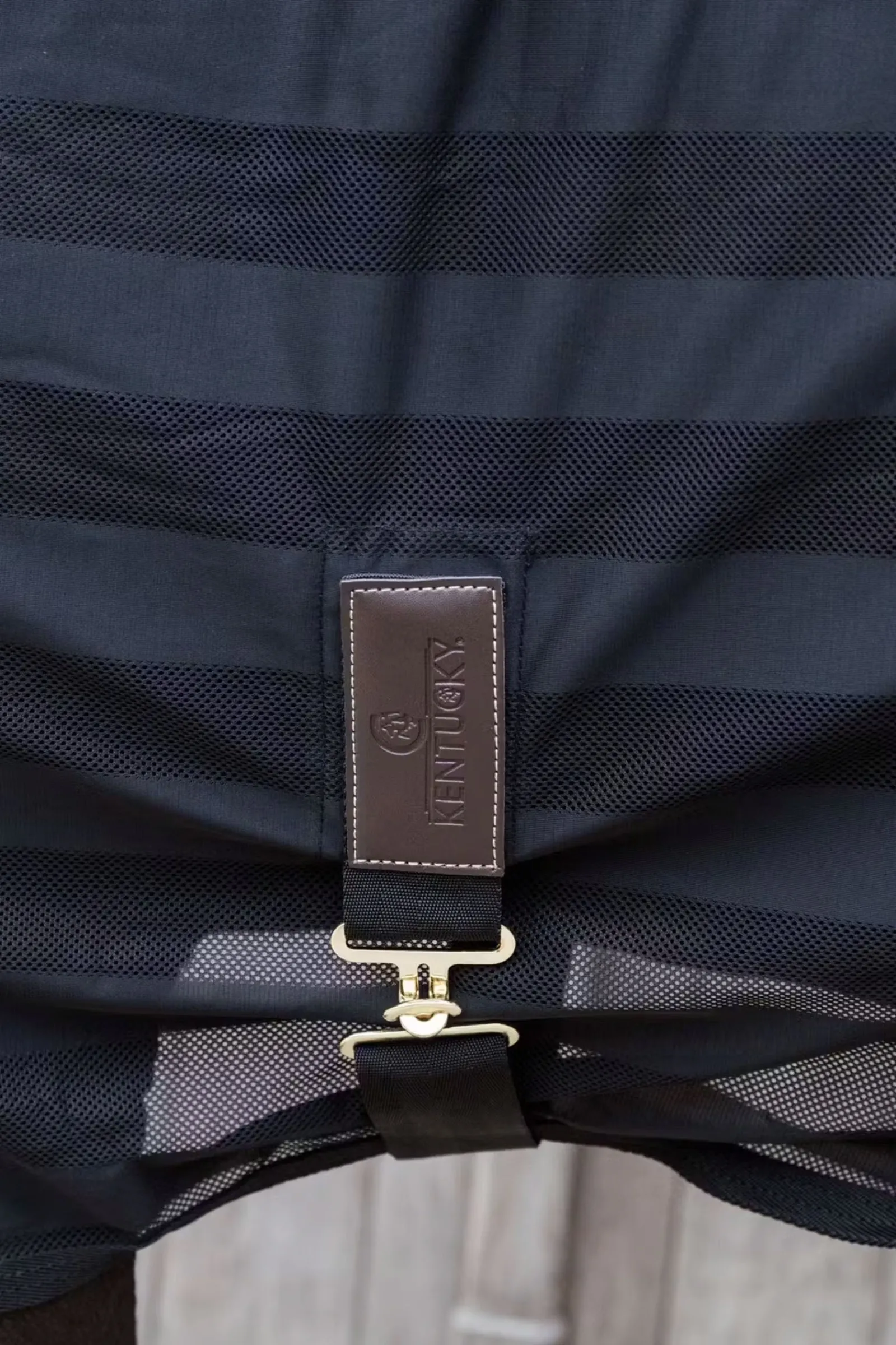 Kentucky Horsewear leichte gestreifte Fliegendecke aus Mesh* Fliegendecken