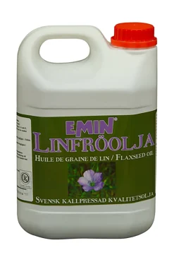 Emin Leinsamenöl, 2500 ml* Ergänzungsfuttermittel Für Pferde
