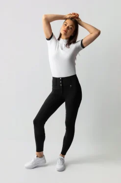 Horze Leonie Damenreithose mit Vollbesatz aus Silikon UPF 40+*Damen Reithose Für Damen Mit Vollbesatz
