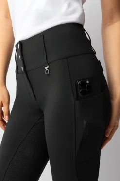 Horze Leonie Damenreithose mit Vollbesatz aus Silikon UPF 40+*Damen Reithose Für Damen Mit Vollbesatz