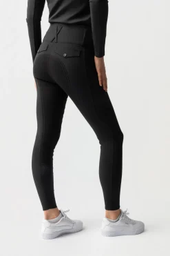 Horze Leonie Damen-Vollbesatzreithose aus veganem Wildleder*Damen Reithose Für Damen Mit Vollbesatz