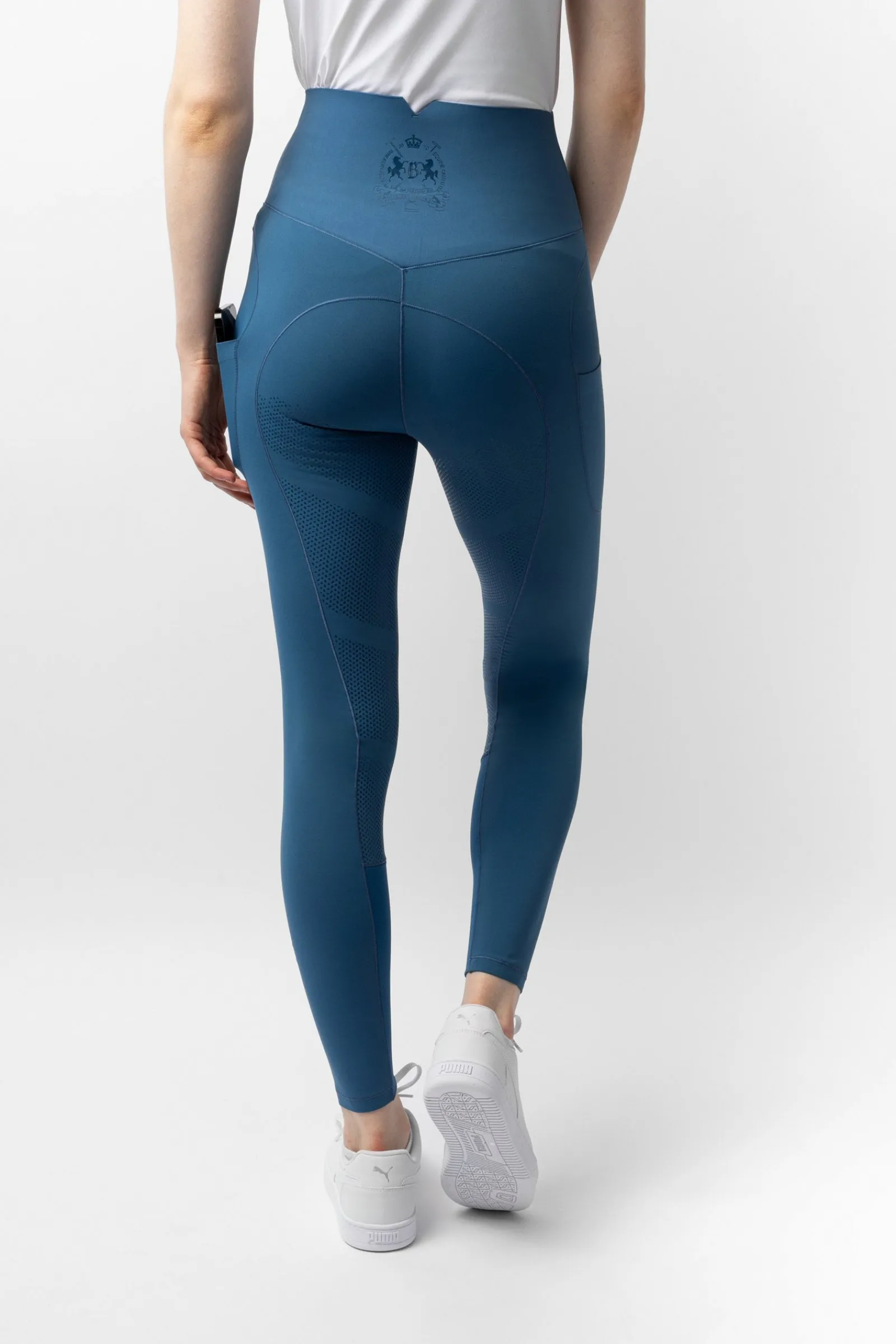 B Vertigo Leonora Damen nahtlose Thermo-Reithosen mit Vollbesatz*Damen Thermoreithosen Und -Reitleggins Für Damen
