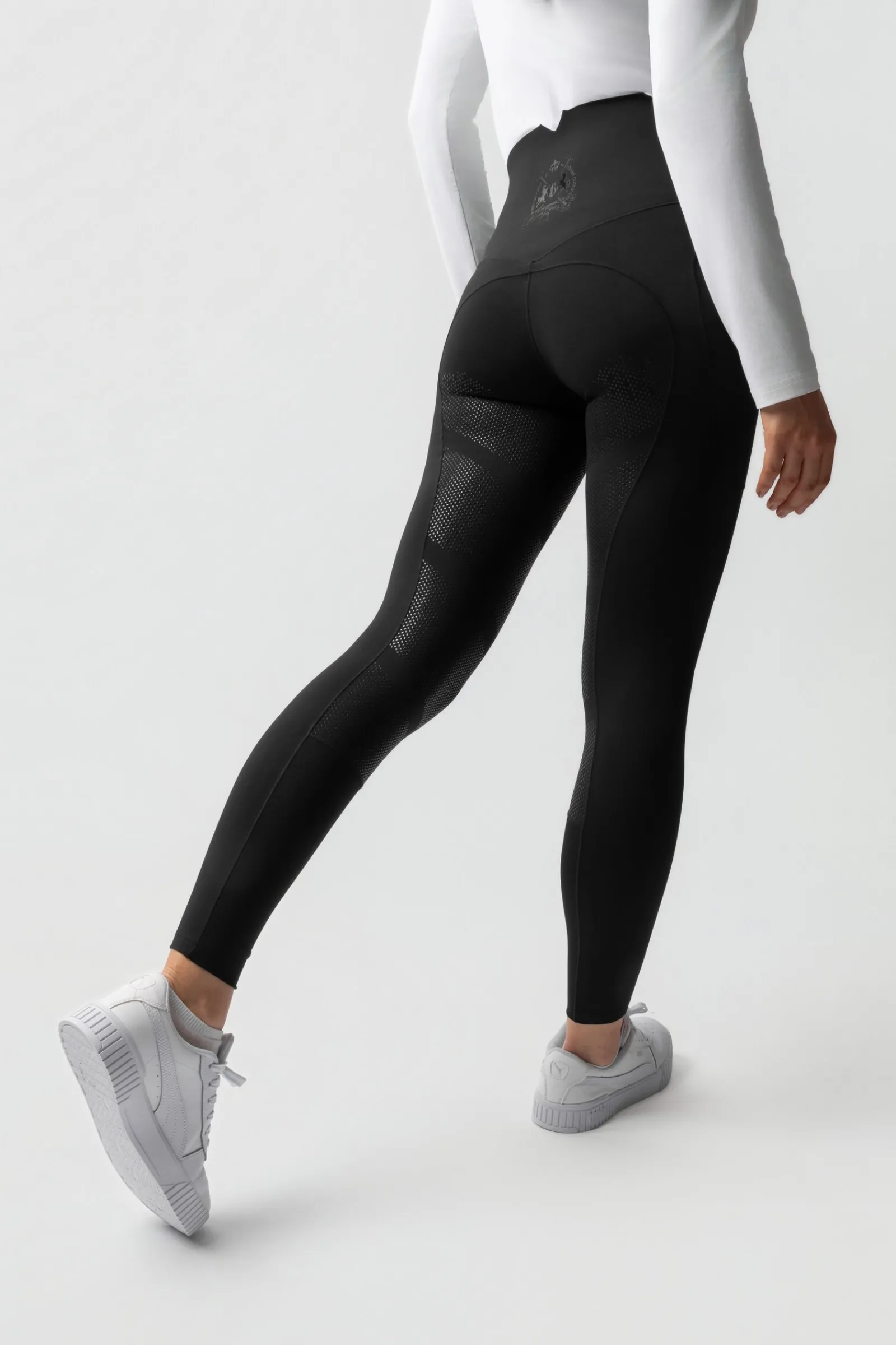 B Vertigo Leonora Damen nahtlose Thermo-Reithosen mit Vollbesatz*Damen Thermoreithosen Und -Reitleggins Für Damen