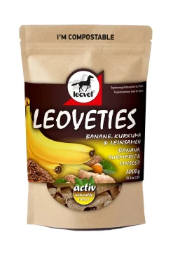 Leovet ies Banane, Kurkuma, Leinsamen, 1 Kg* Pferdeleckerlis