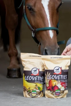 Leovet ies Banane, Kurkuma, Leinsamen, 1 Kg* Pferdeleckerlis