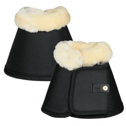 Horze Lincoln Hufglocken mit Kunstfell* Over Reach Boots