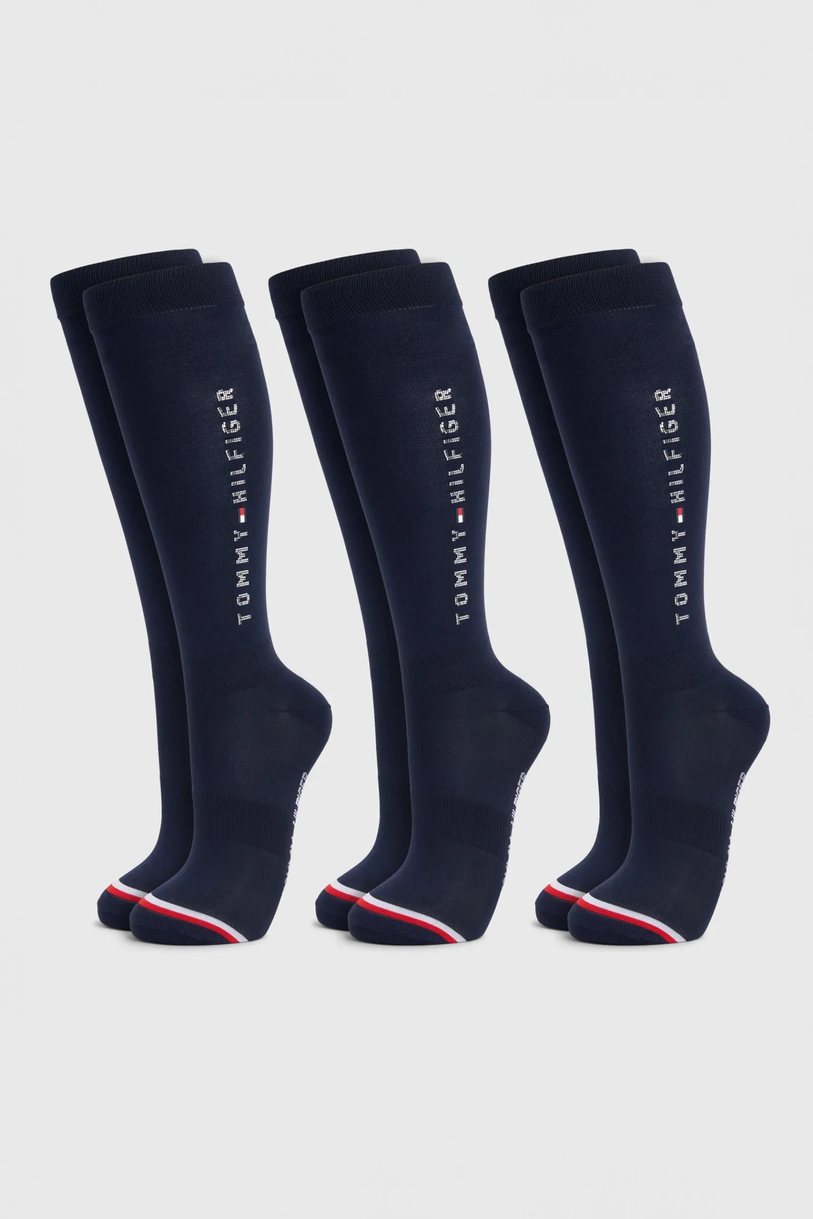 Tommy Hilfiger Equestrian Lisbon Winter Reitsocken mit Strass* Kniestrümpfe & Reitsocken