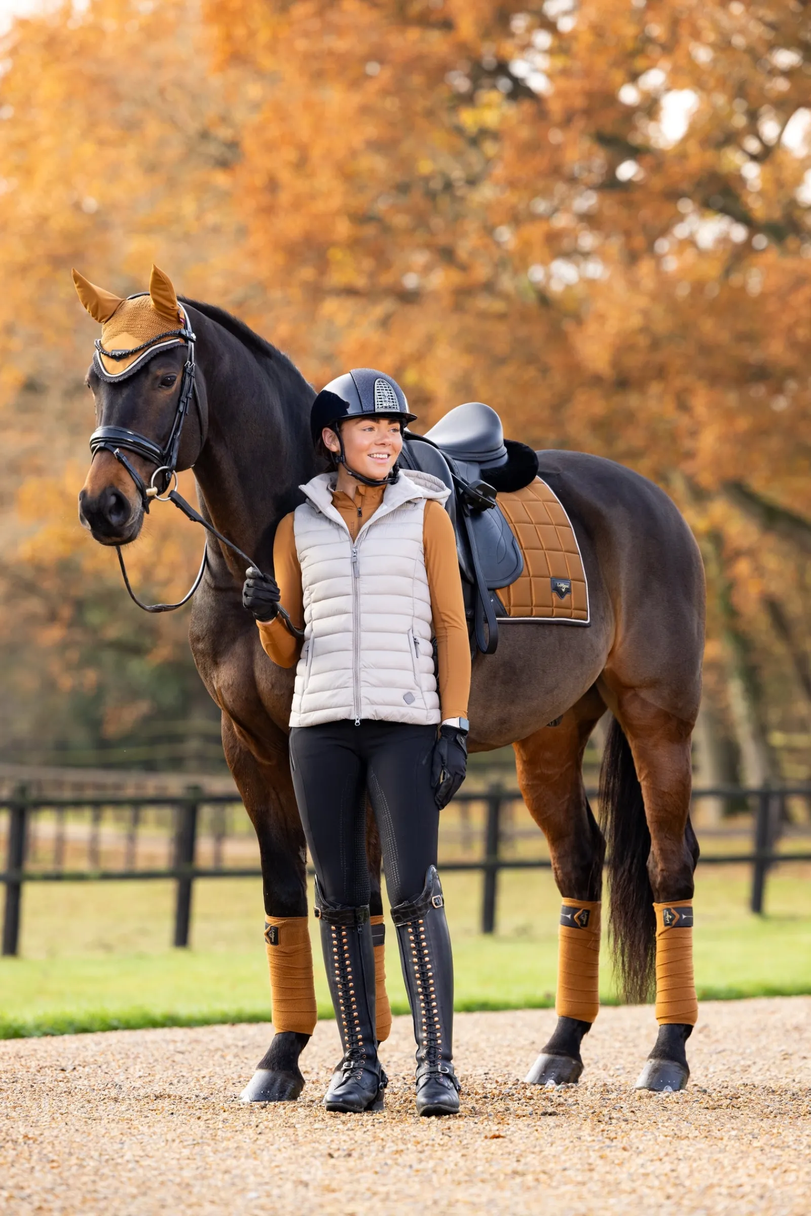 LeMieux Loire Satin Fliegenhaube* Ohrenhauben|Ohrenhauben