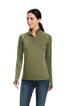 Ariat Lowell 2.0 Damen 1/4 Zip Longsleeve Shirt*Damen Shirts & Polos Für Damen