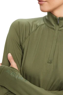 Ariat Lowell 2.0 Damen 1/4 Zip Longsleeve Shirt*Damen Shirts & Polos Für Damen