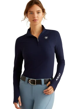 Ariat Lowell 3.0 Women´s 1/4 Zip Baselayer Shirt*Damen Shirts & Polos Für Damen