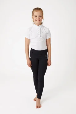 Horze Lucinda Kinder Reitleggings mit Silikonvollbesatz und hohem Bund*Kinder Reitleggings Für Kinder