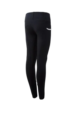Horze Lucinda Kinder Reitleggings mit Silikonvollbesatz und hohem Bund*Kinder Reitleggings Für Kinder