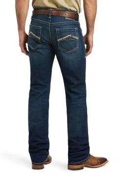 Ariat M5 Straight Stretch Remming Stackable Straight Leg Jeans*Herren Reithosen Für Herren