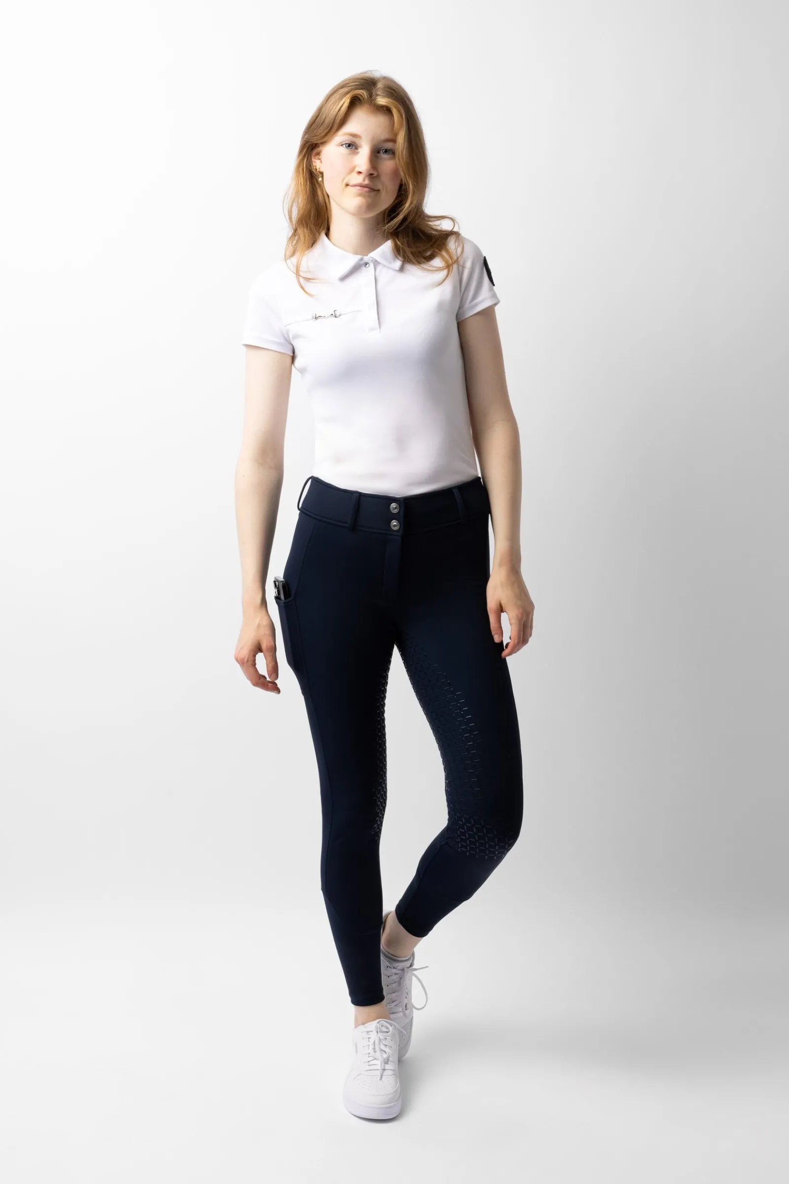 Horze Macy Thermo-Vollbesatzreithose*Damen Reithose Für Damen Mit Vollbesatz