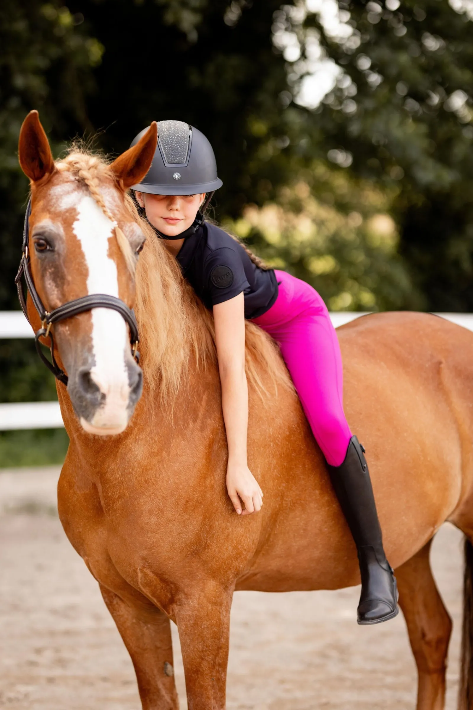 Horze Madison Kinder Reitleggings mit Silikonvollbesatz*Kinder Reitleggings Für Kinder