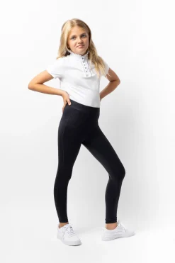 Horze Madison Kinder Reitleggings mit Silikonvollbesatz*Kinder Reitleggings Für Kinder