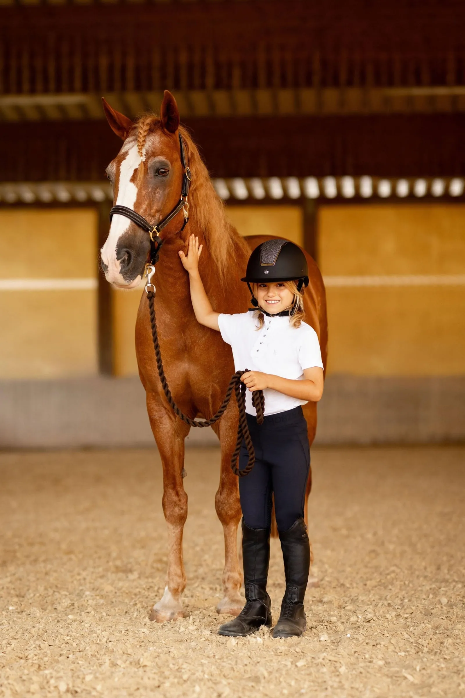 Horze Madison Kinder Reitleggings mit Silikonvollbesatz*Kinder Reitleggings Für Kinder