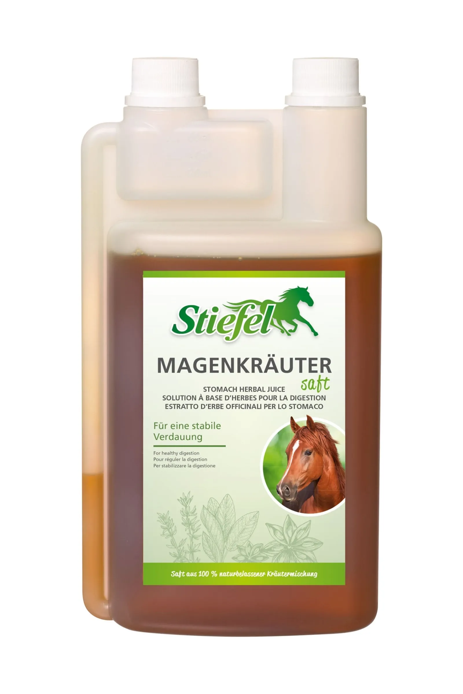 Stiefel Magenkräuter Saft, 1l* Ergänzungsfuttermittel Für Pferde