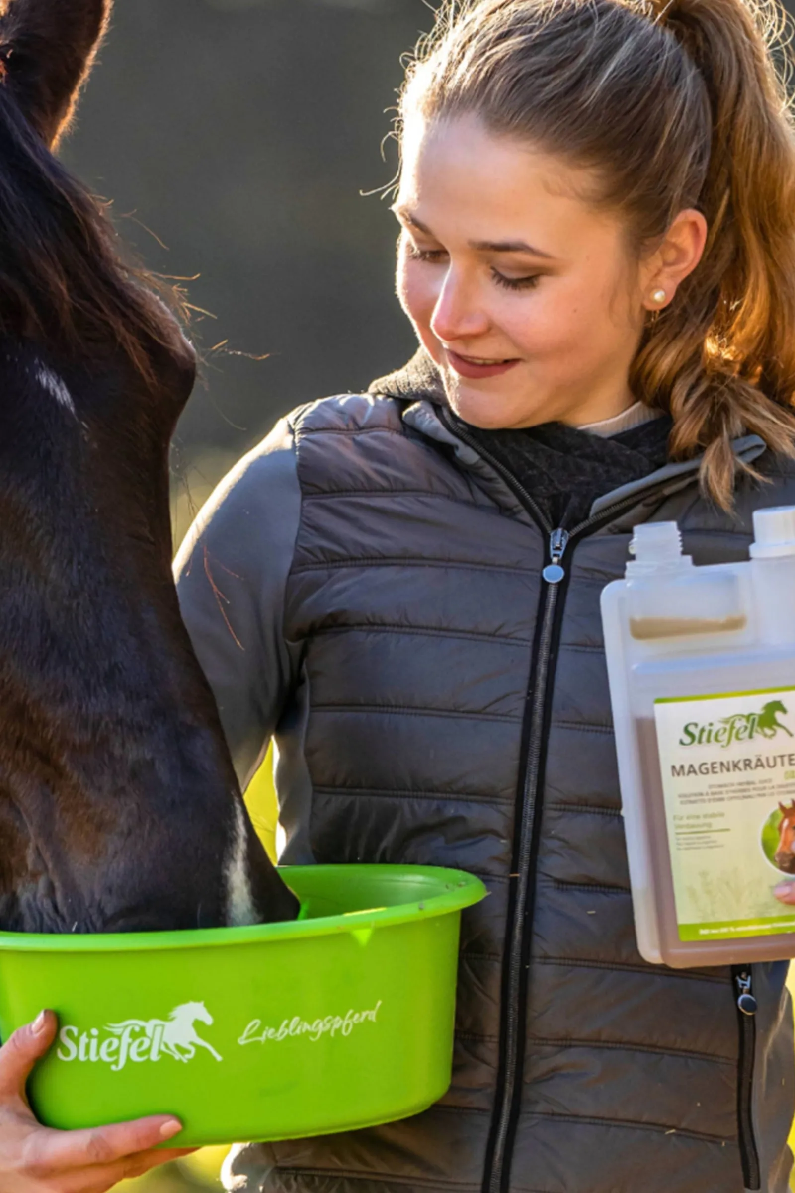 Stiefel Magenkräuter Saft, 1l* Ergänzungsfuttermittel Für Pferde