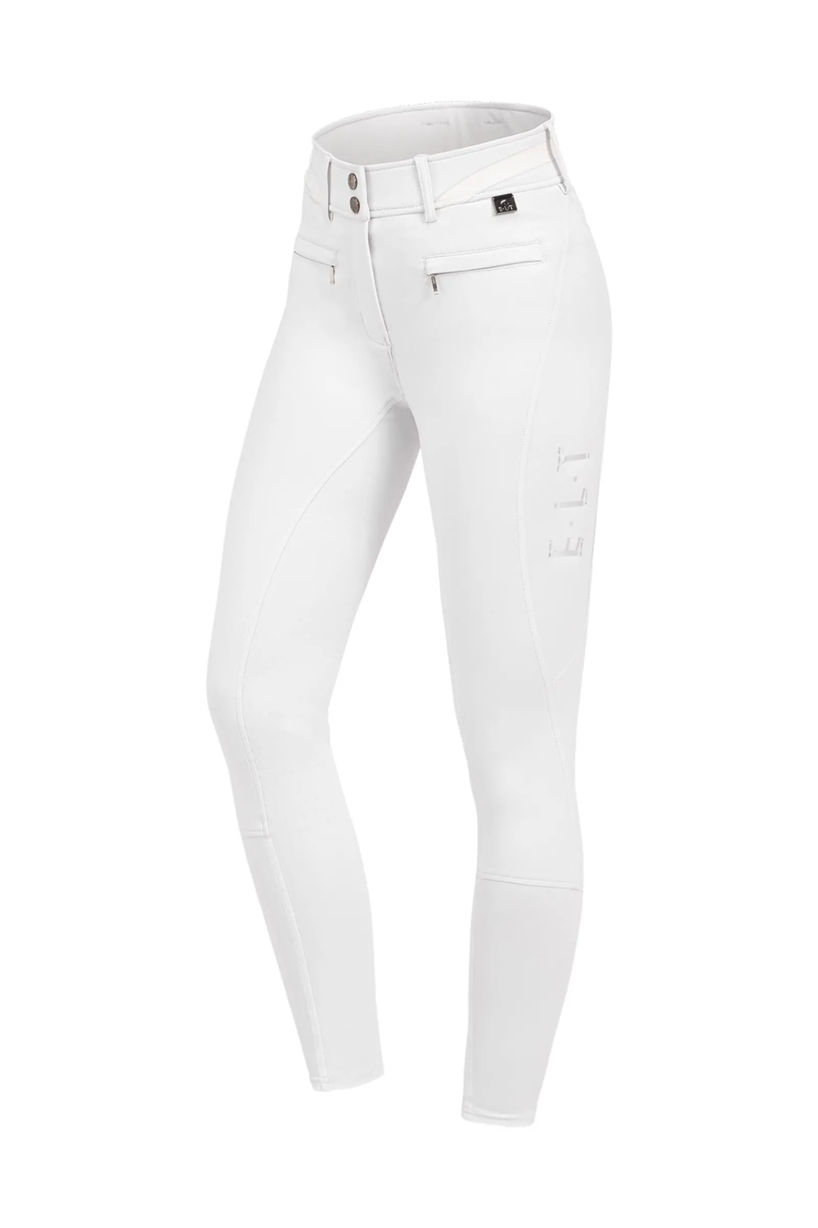 ELT Maja Damen Glam Curved High Waist Reithose mit Vollbesatz*Damen Reithose Für Damen Mit Vollbesatz