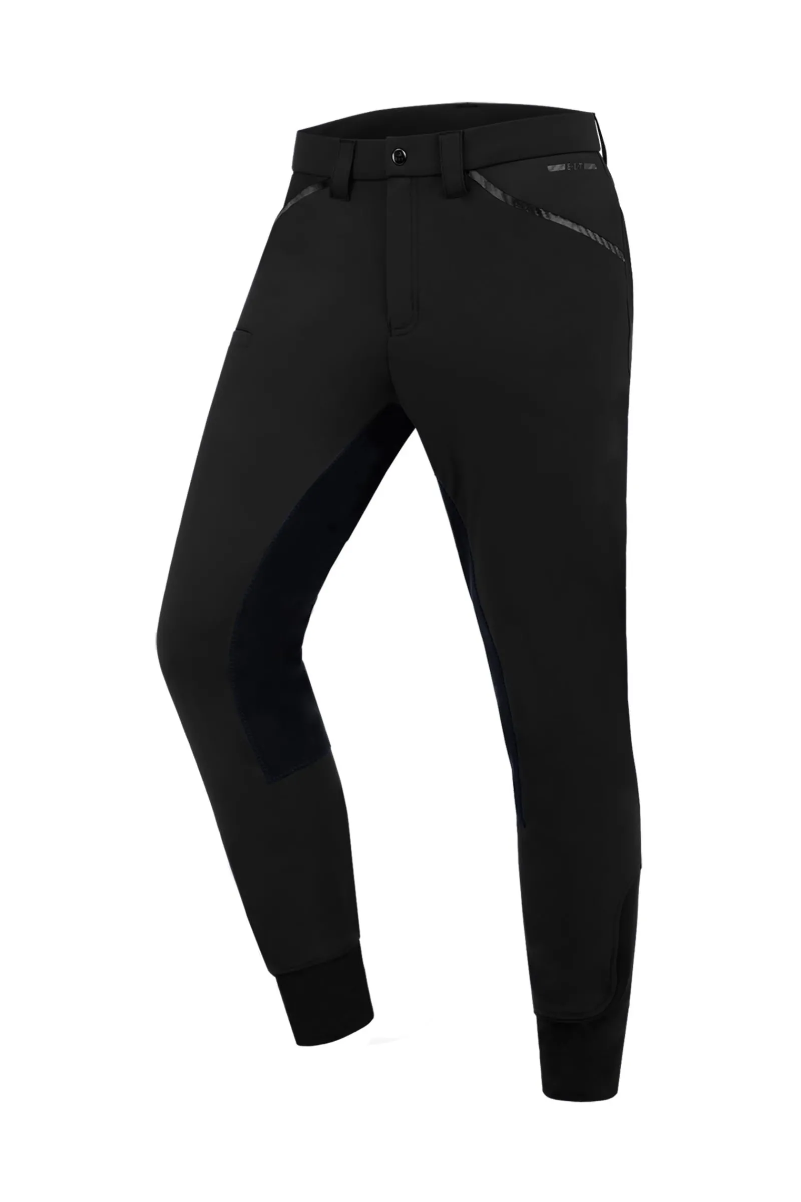 ELT Matteo Classic Herrenreithose mit Vollbesatz aus Kunstleder*Herren Reithosen Für Herren