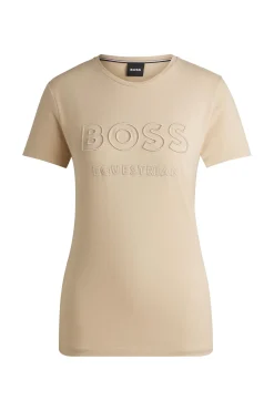 Boss Maya Damen-T-Shirt mit Stickerei*Damen Shirts & Polos Für Damen