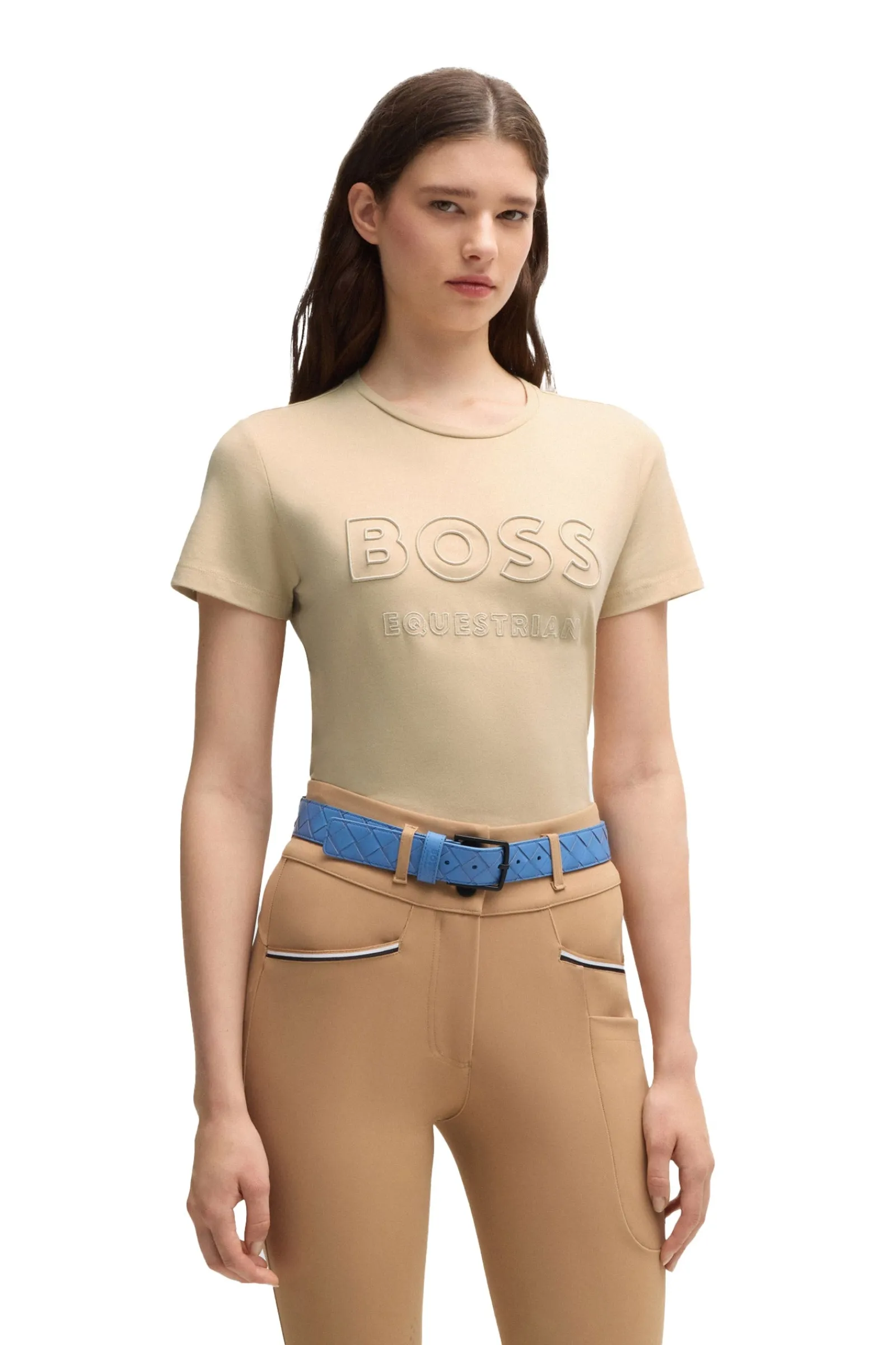 Boss Maya Damen-T-Shirt mit Stickerei*Damen Shirts & Polos Für Damen