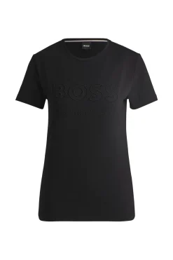 Boss Maya Damen-T-Shirt mit Stickerei*Damen Shirts & Polos Für Damen