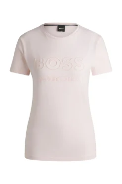 Boss Maya Damen-T-Shirt mit Stickerei*Damen Shirts & Polos Für Damen