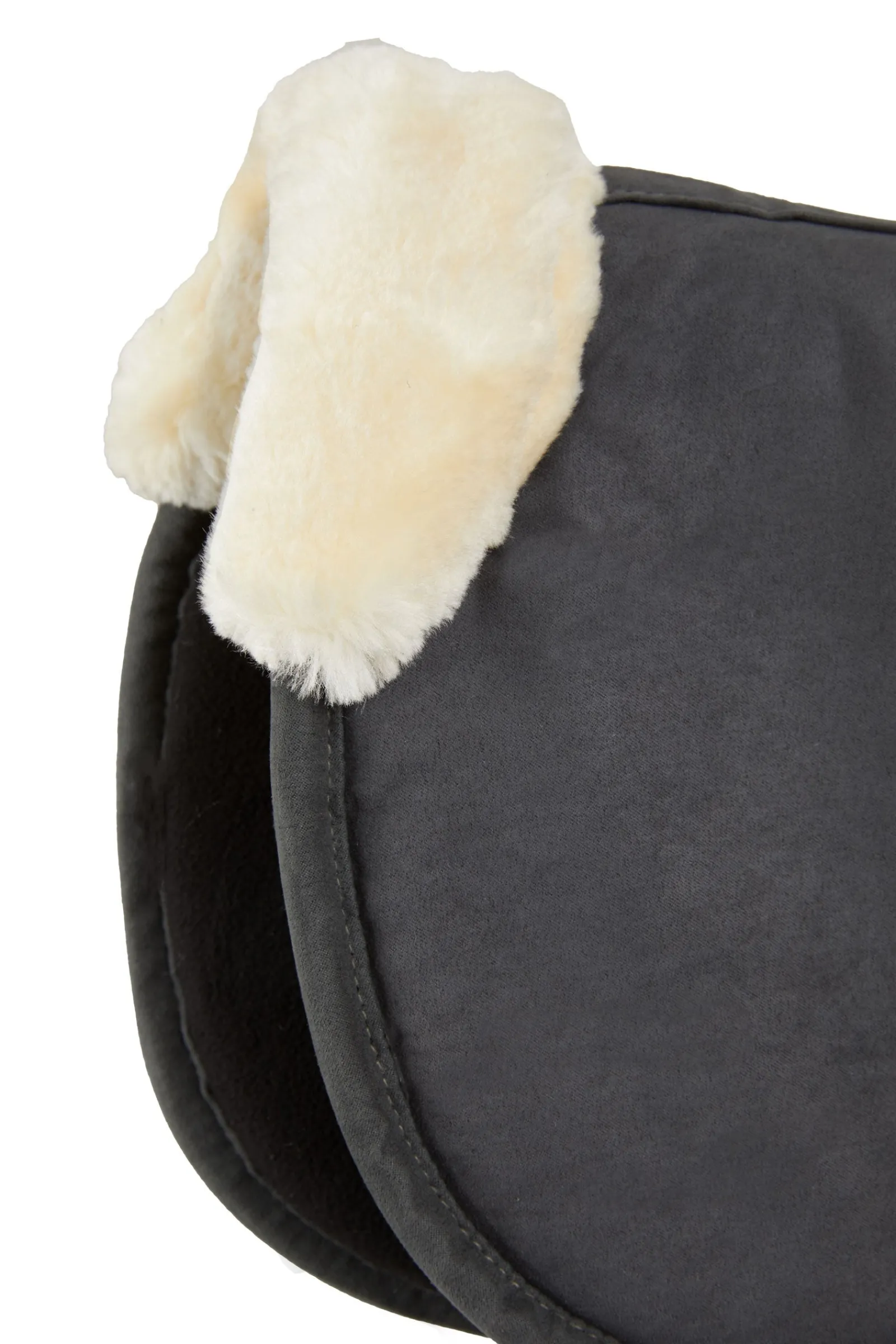 Horze Memory Foam Pad mit Kunstfell* Sattelpads