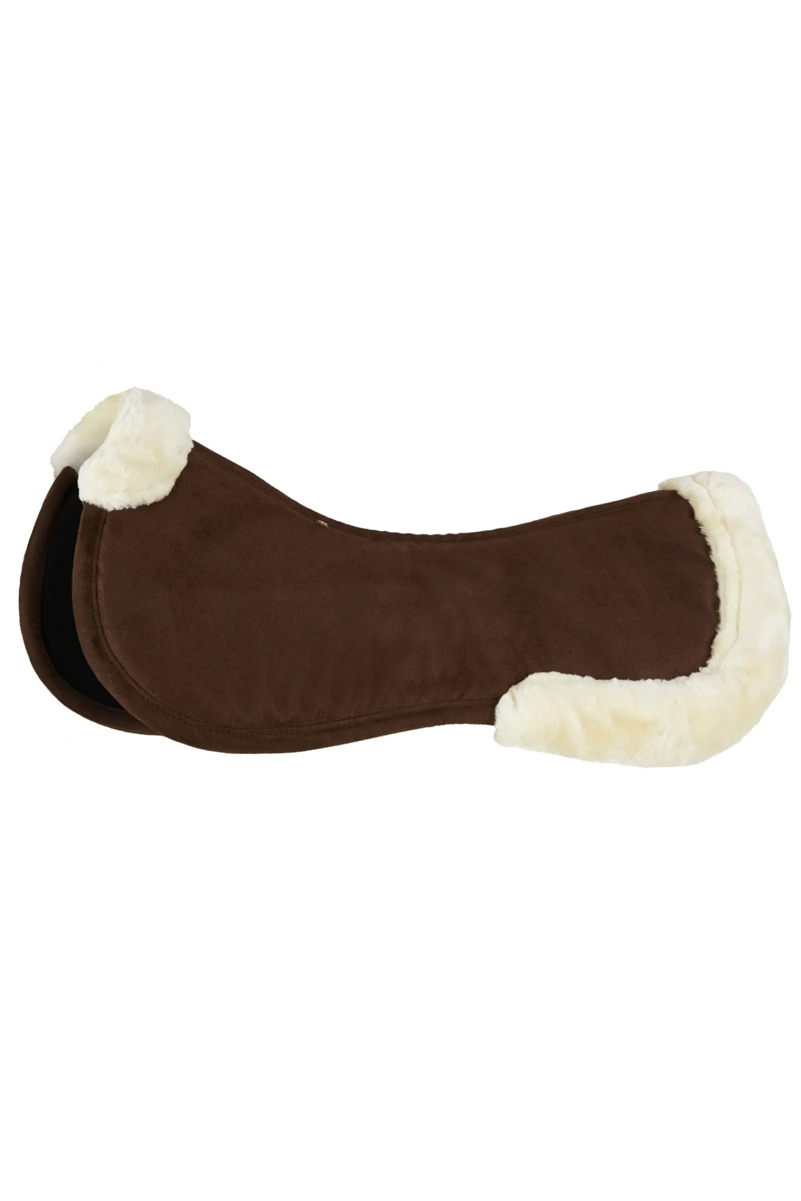 Horze Memory Foam Pad mit Kunstfell* Sattelpads