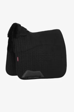 LeMieux Merino+ Dressurschabracke mit Wildleder-Effekt, halb gefüttert* Dressurschabracken